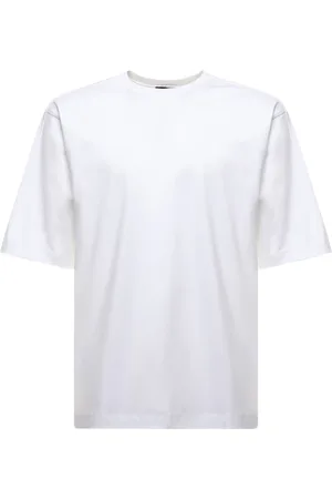 HERNO Homme, Tops, Blanc, Taille: 2XL T-shirts et Polos Blancs à Col Rond