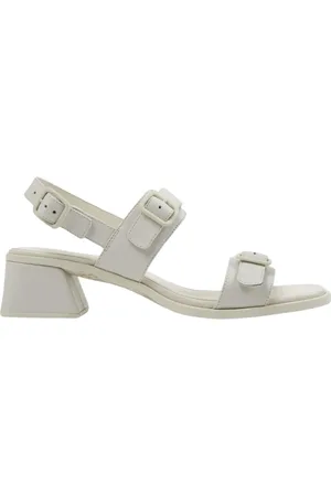 Camper Femme, Chaussures, Blanc, Taille: 36 EU Sandales à Talon Bloc Blanc