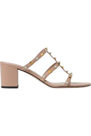VALENTINO GARAVANI Femme, Chaussures, , Taille: 41 EU Sandales à Talons en Cuir