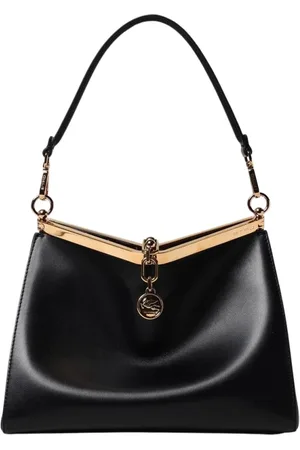 Etro Femme, Sacs, Noir, Taille: ONE Size Sac à bandoulière en cuir noir