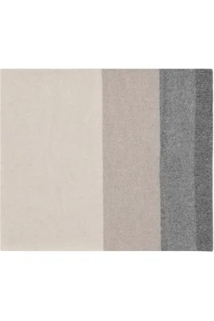 Brunello Cucinelli Homme, Accessoires, Multicolore, Taille: ONE Size Écharpe de Luxe en Cachemire avec Bords à Franges