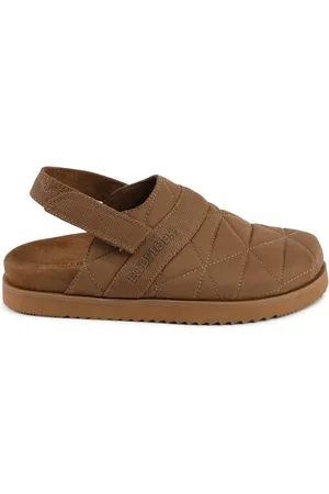Tommy Hilfiger Homme, Chaussures, Brun, Taille: 40 EU Chaussons en polyester écologiques