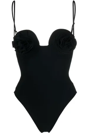 MAGDA BUTRYM Femme, Maillots de bain, Noir, Taille: 36 FR Maillot de bain noir 01 - Design élégant
