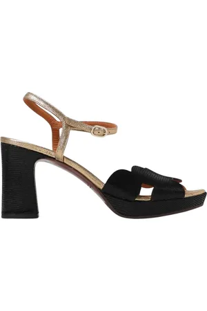 Chie Mihara Femme, Chaussures, Noir, Taille: 39 EU Sandales à talons hauts noires