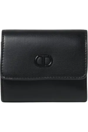 Twin-Set Femme, Accessoires, Noir, Taille: ONE Size Portefeuille en cuir couleur corde