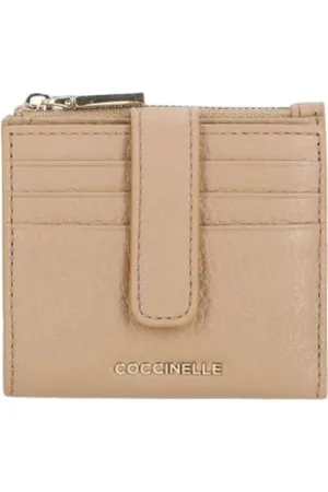 Coccinelle Femme, Accessoires, , Taille: ONE Size Portefeuille en cuir élégant avec plusieurs compartiments