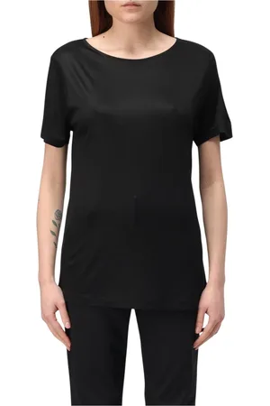 FAY Femme, Tops, Noir, Taille: 40 FR Polo Blanc pour Femmes