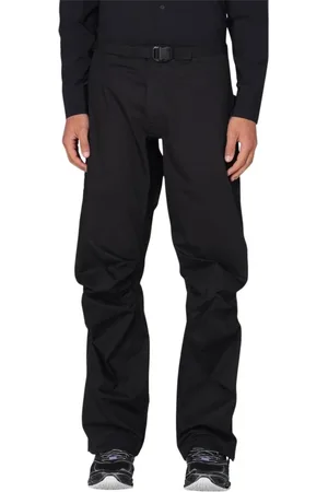 GR10K Homme, Pantalons, Noir, Taille: L Pantalon décontracté noir élégant