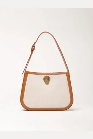 Fabiana Filippi Femme, Sacs, Brun, Taille: ONE Size Sac à bandoulière en cuir