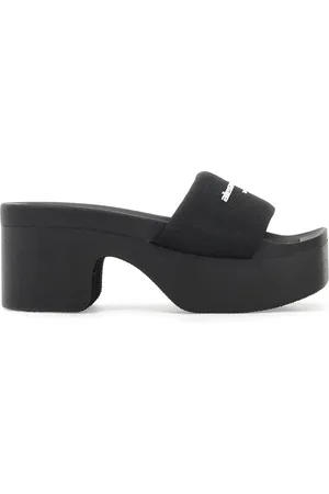 Alexander Wang Femme, Chaussures, Noir, Taille: 38 EU Mules à Plateforme Élevée