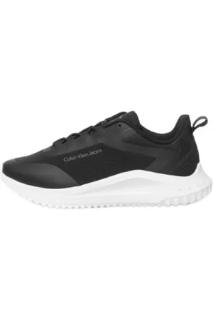 Calvin Klein Femme, Chaussures, Noir, Taille: 40 EU Eva Runner Baskets en maille à lacets