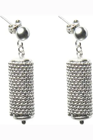 PESERICO SIGN Femme, Accessoires, Gris, Taille: ONE Size Boucles d