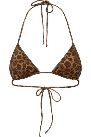 MC2 SAINT BARTH Femme, Maillots de bain, Brun, Taille: 42 FR Vêtements Mer Marron avec Col Mandarin