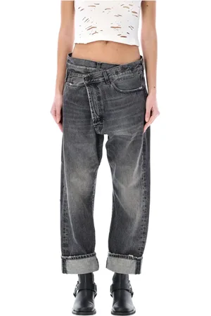 R13 Femme, Jeans, Noir, Taille: W25 Leyton Casual Jeans