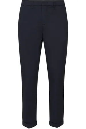 FAY Homme, Pantalons, Bleu, Taille: W33 Pantalon Slim Fit Bleu