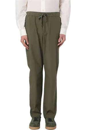 Woolrich Homme, Pantalons, Vert, Taille: L Pantalon Style Militaire à Cordon