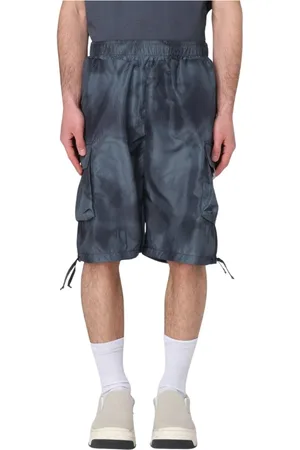 DISCLAIMER Homme, Shorts, Multicolore, Taille: S Shorts Cargo Polyvalents à Cordon