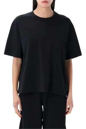 STUDIO NICHOLSON Femme, Tops, Noir, Taille: 34 FR Tee-shirt ample noir