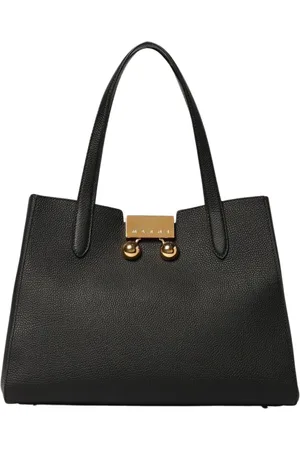Marni Femme, Sacs, Noir, Taille: ONE Size Élégant Sac à Bandoulière en Cuir