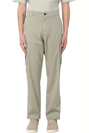 ELEVENTY Homme, Pantalons, Vert, Taille: W33 Pantalon Cargo Bleu