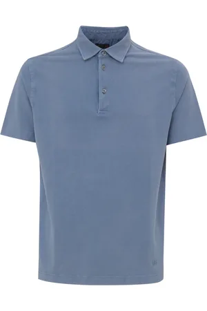 corneliani Homme, Tops, Bleu, Taille: L Polo Classique Manches Courtes Bleu