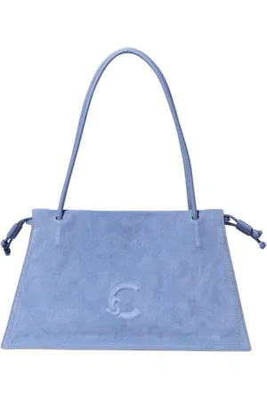 Coccinelle Femme, Sacs, Bleu, Taille: ONE Size Sac Bandoulière Beige à Cordon