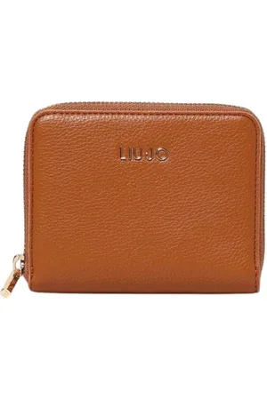 Liu Jo Femme, Accessoires, Brun, Taille: ONE Size Portefeuille en Cuir Élégant