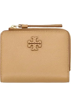 Tory Burch Femme, Accessoires, , Taille: ONE Size Portefeuille McGraw Bi-Fold en Tiramisu