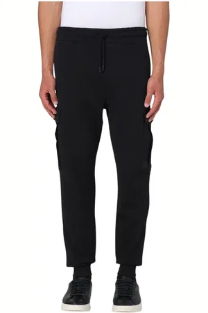 HUGO BOSS Homme, Pantalons, Noir, Taille: M Pantalon Cargo Noir Polyvalent avec Poches