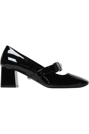 VERSACE Femme, Chaussures, Noir, Taille: 40 EU Escarpins Mary Jane Noirs