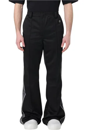 AMBUSH Homme, Pantalons, Noir, Taille: M Pantalon de Piste Noir Moderne avec Rayure Latérale