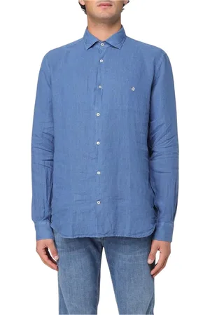 BROOKSFIELD Homme, Chemises, Bleu, Taille: 5XL Chemise Denim Décontractée Style Moderne