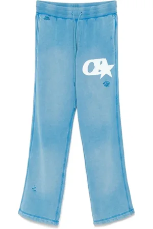 Cole Buxton Homme, Pantalons, Bleu, Taille: L Pantalon Élégant pour Homme