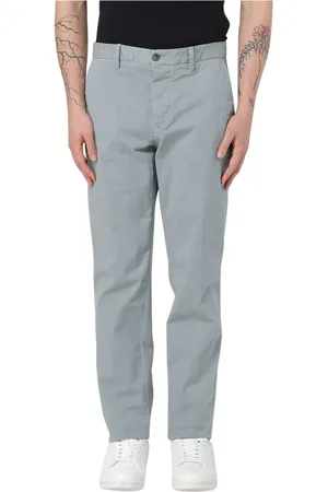 Blauer Homme, Pantalons, Gris, Taille: W32 Pantalon Blanc Confortable