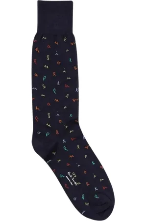 Paul Smith Homme, Sous-vêtements, Bleu, Taille: ONE Size Chaussettes d