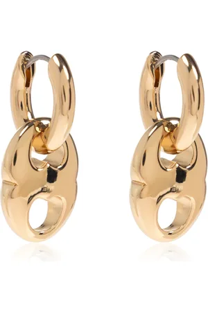 Tory Burch Femme, Accessoires, Jaune, Taille: ONE Size Boucles d