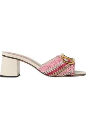 VALENTINO GARAVANI Femme, Chaussures, Multicolore, Taille: 36 EU Sandales Crochet Multicolores à Talons