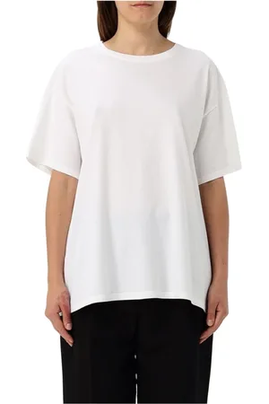 The Row Femme, Tops, Blanc, Taille: 40 FR Tee-shirt à manches courtes blanc