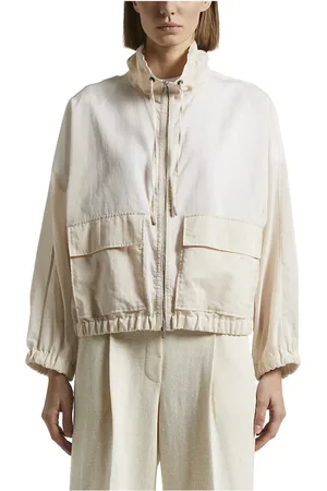 PESERICO SIGN Femme, Vestes, , Taille: 32 FR Veste en organza de coton technique