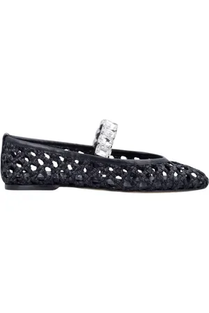 Casadei Femme, Chaussures, Noir, Taille: 41 EU Ballerines en Cristal