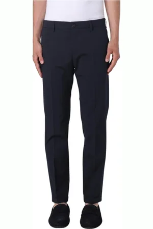 Patrizia Pepe Homme, Pantalons, Bleu, Taille: M Pantalon Classique Bleu Marine