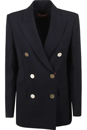 Max Mara Femme, Vestes, Bleu, Taille: 40 FR Vestes Bleues Edicola
