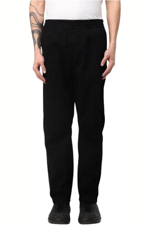 Carhartt Homme, Pantalons, Noir, Taille: S Pantalon Décontracté Noir à Cordon