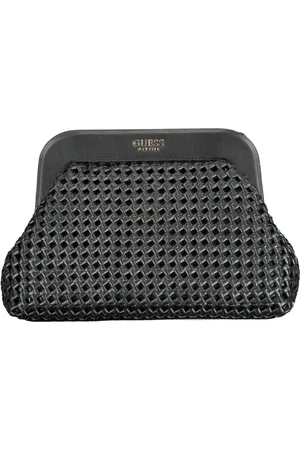 Guess Femme, Sacs, Noir, Taille: ONE Size Sac à main noir en polyuréthane