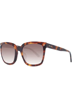 Bally Femme, Accessoires, Brun, Taille: ONE Size Lunettes de Soleil Femme Marron Carré Dégradé