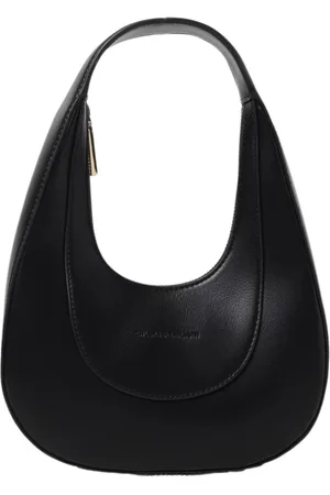 Chiara Ferragni Femme, Sacs, Noir, Taille: ONE Size Sac bandoulière en cuir fuchsia en forme de U