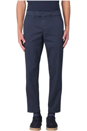 Dondup Homme, Pantalons, Bleu, Taille: W29 Pantalon Chino Bleu pour Homme