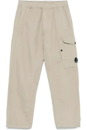 C.P. Company Homme, Pantalons, , Taille: S Pantalon confortable Regular Fit en lin