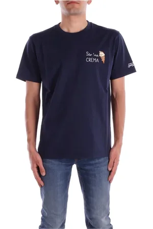 MC2 SAINT BARTH Homme, Tops, Bleu, Taille: L Bleu Logo Poche Avant T-shirt Polo