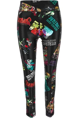 VERSACE Femme, Pantalons, Noir, Taille: 34 FR Pantalon